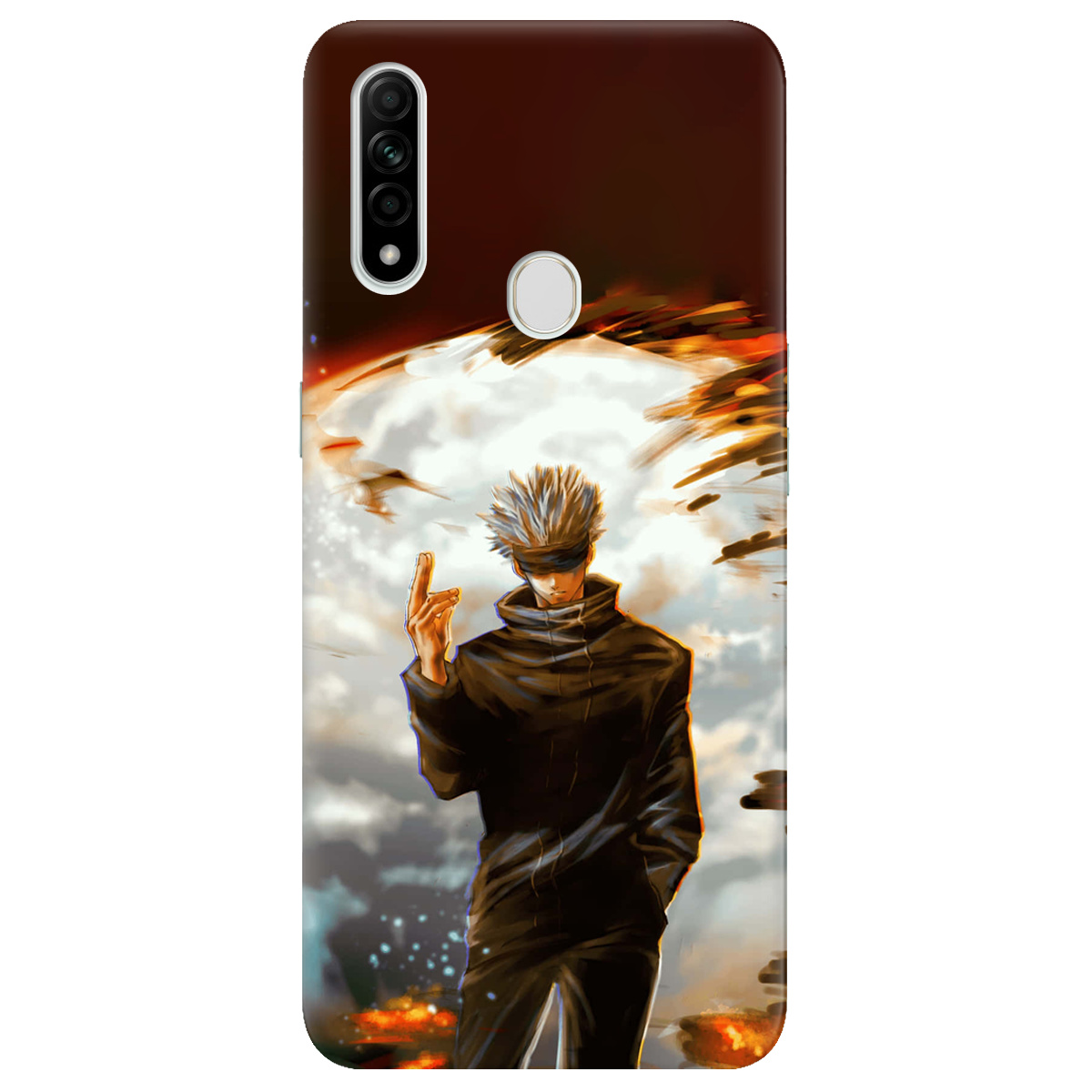 Чехол для Oppo A31 In flames - фото 1 - Чехлы для телефонов