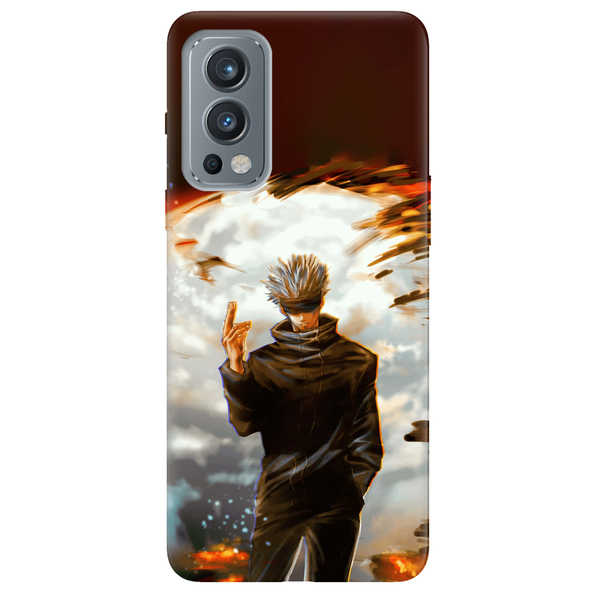 Чехол для OnePlus Nord 2 5G In flames - фото 1 - Чехлы для телефонов