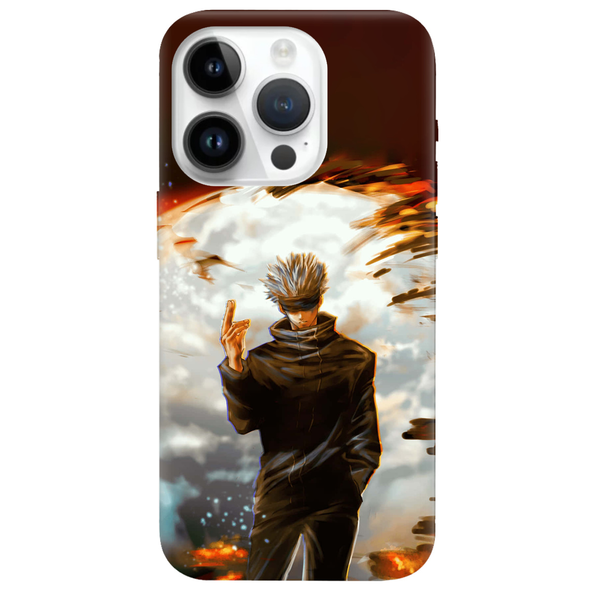 Чохол для Apple iPhone 14 Pro Max In flames - фото 1 - Чохли для телефонів