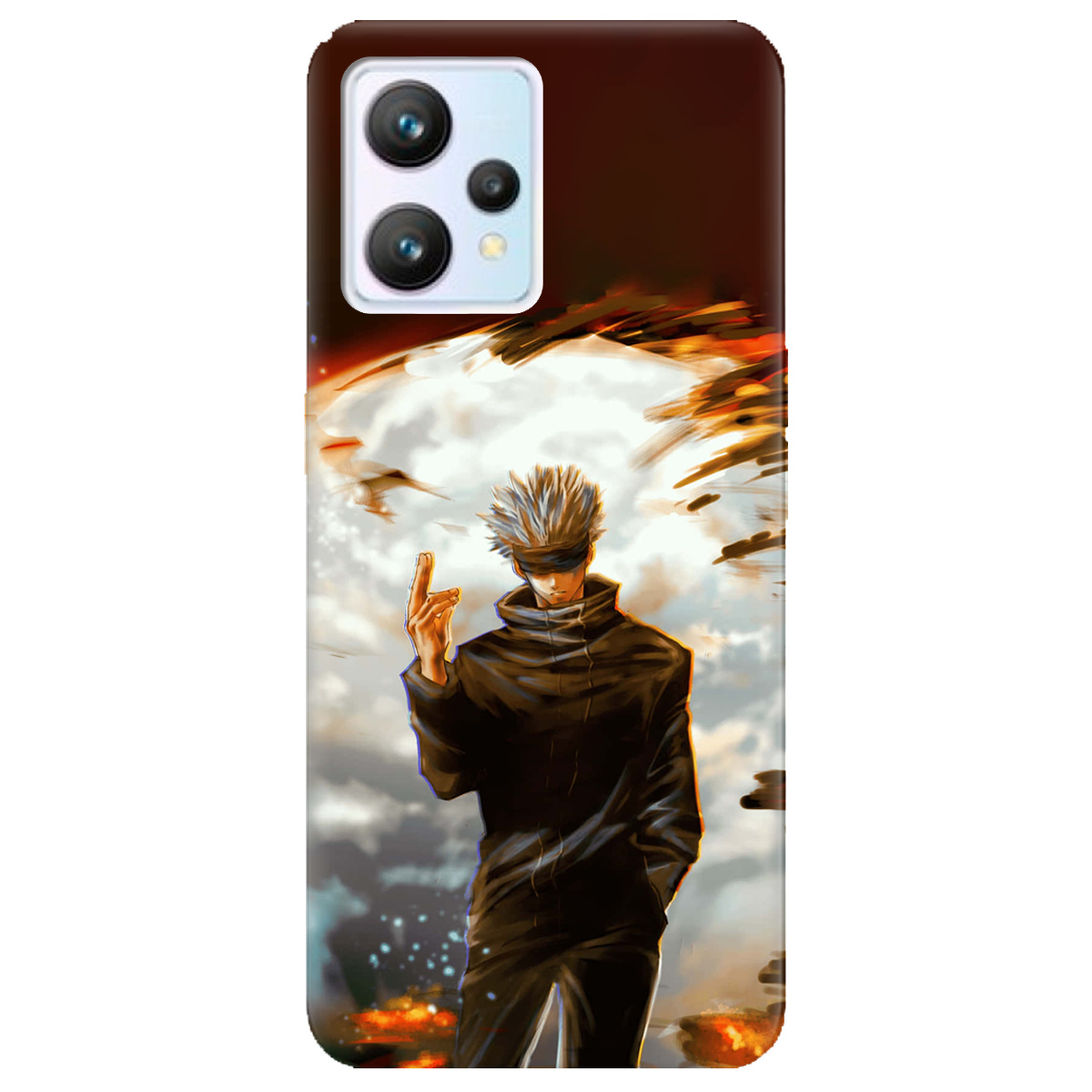 Чехол для Realme 9 In flames - фото 1 Чехол для Realme 9 In flames - фото 1 - Чехлы для телефонов
