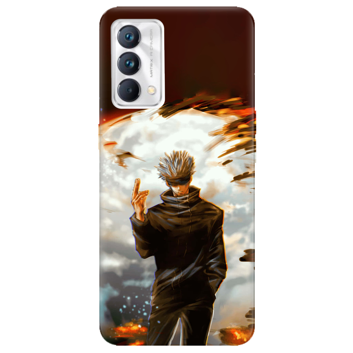 Чехол для Realme GT Master In flames - фото 1 Чехол для Realme GT Master In flames - фото 1 - Чехлы для телефонов