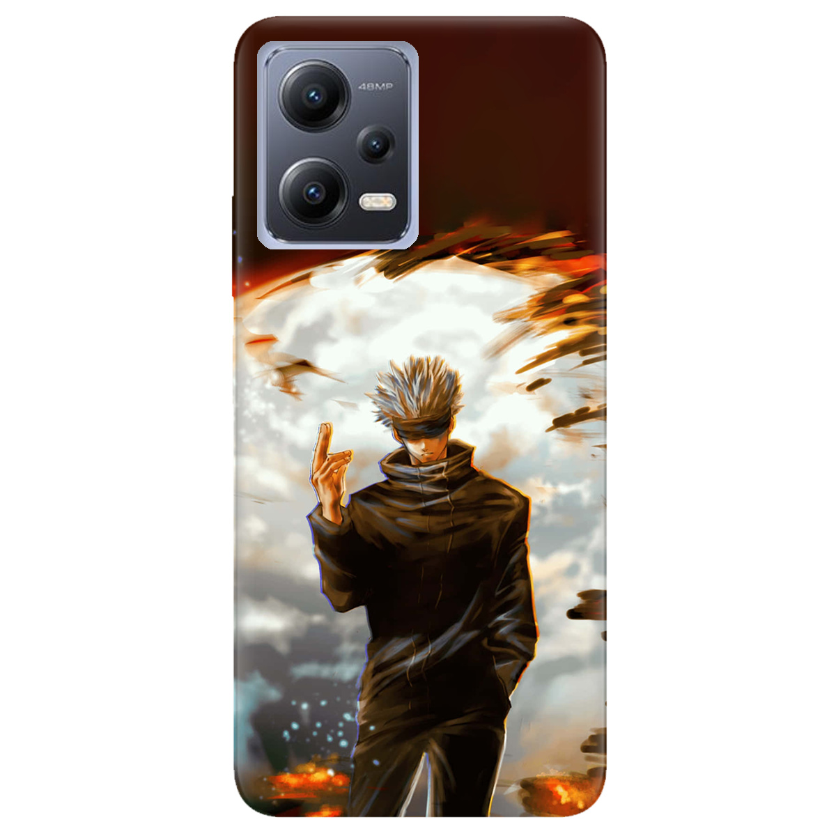 Чохол для Xiaomi Redmi Note 12 5G In flames - фото 1 - Чохли для телефонів