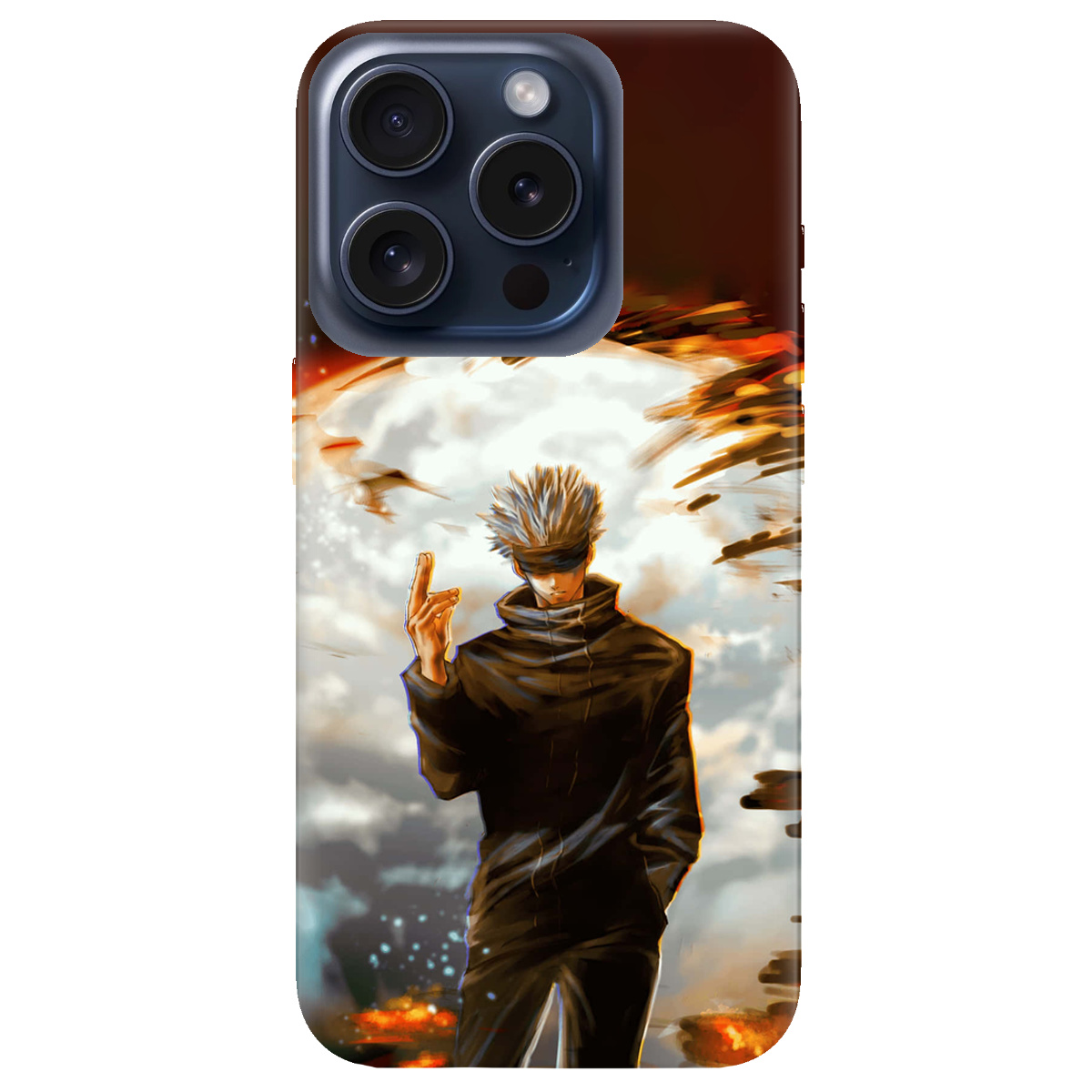 Чехол для Apple iPhone 15 Pro Max In flames - фото 1 Чехол для Apple iPhone 15 Pro Max In flames - фото 1 - Чехлы для телефонов