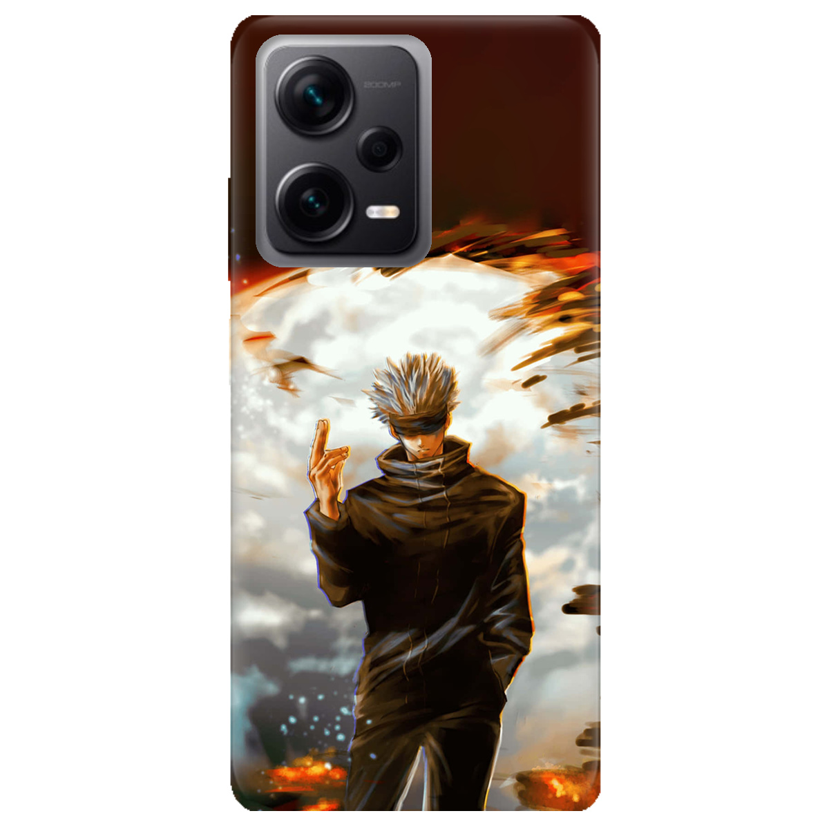 Чохол для Xiaomi Redmi Note 12 Pro + 5G In flames - фото 1 - Чохли для телефонів