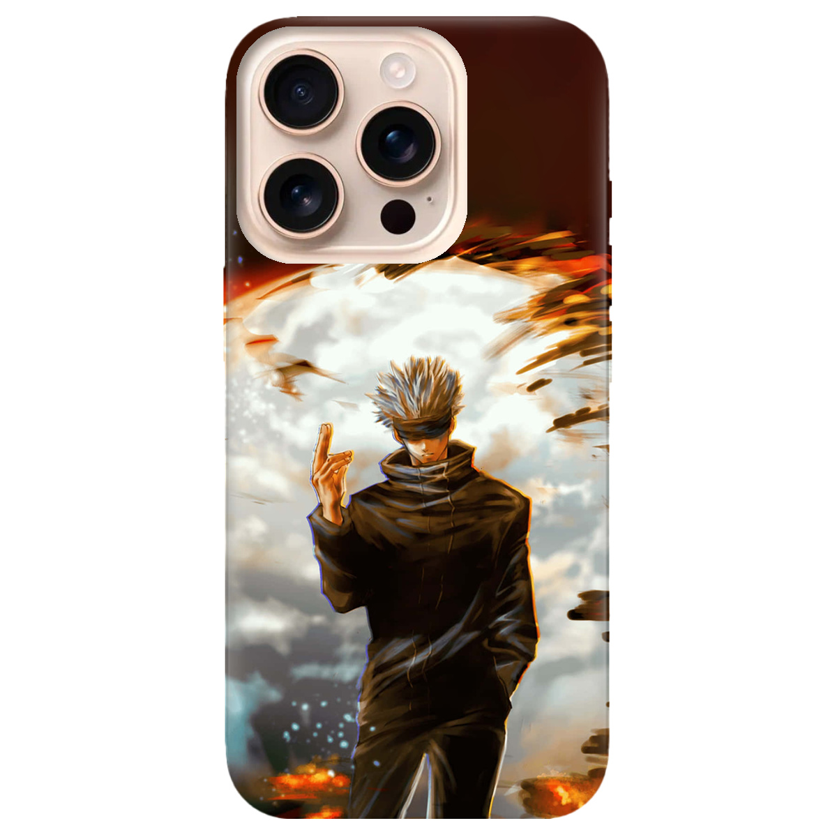 Чехол для Apple iPhone 16 Pro In flames - фото 1 - Чехлы для телефонов