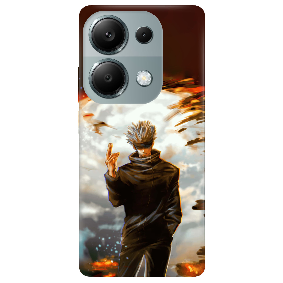 Чохол для Xiaomi Poco M6 Pro 4G In flames - фото 1 - Чохли для телефонів