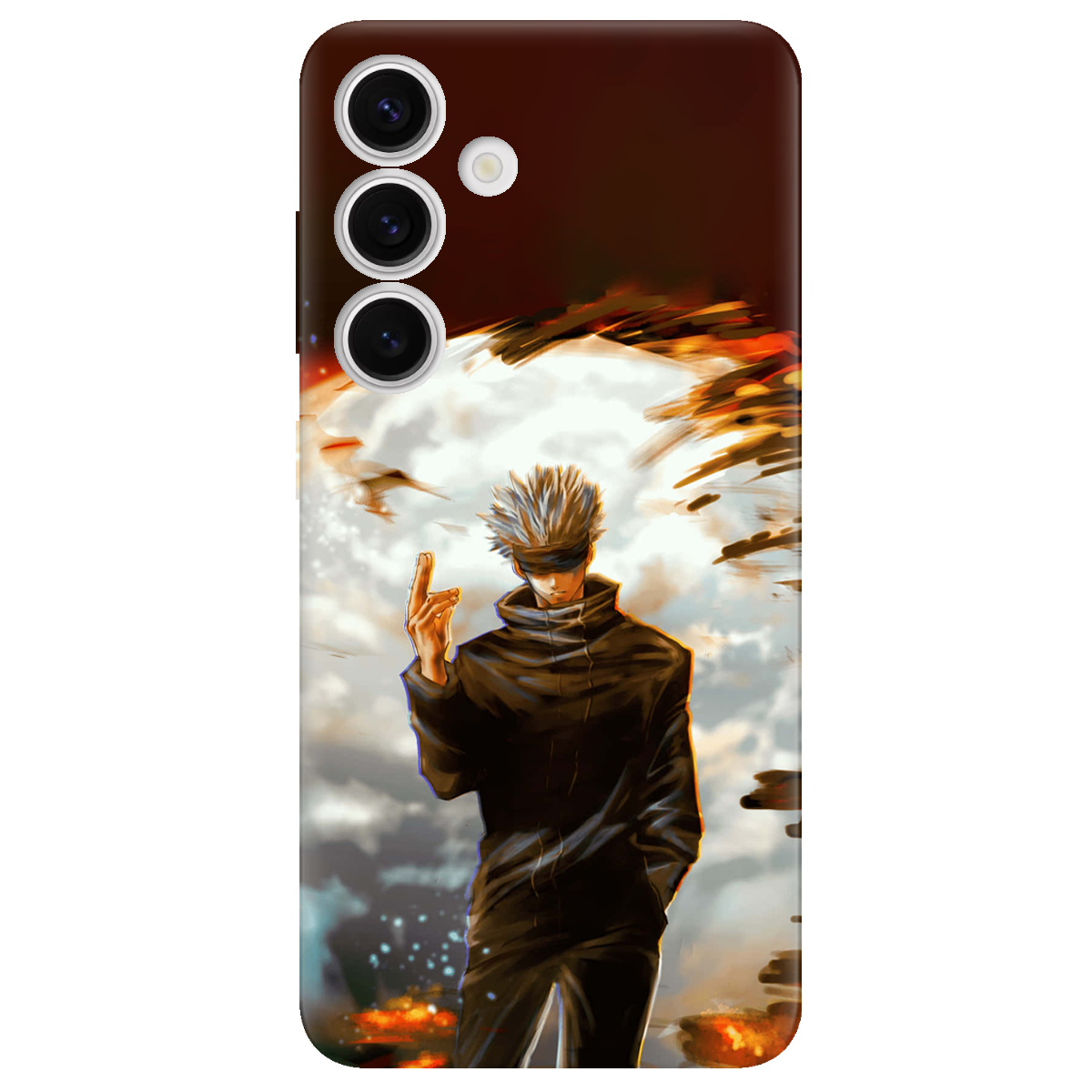 Чехол для Samsung Galaxy S25 In flames - фото 1 - Чехлы для телефонов