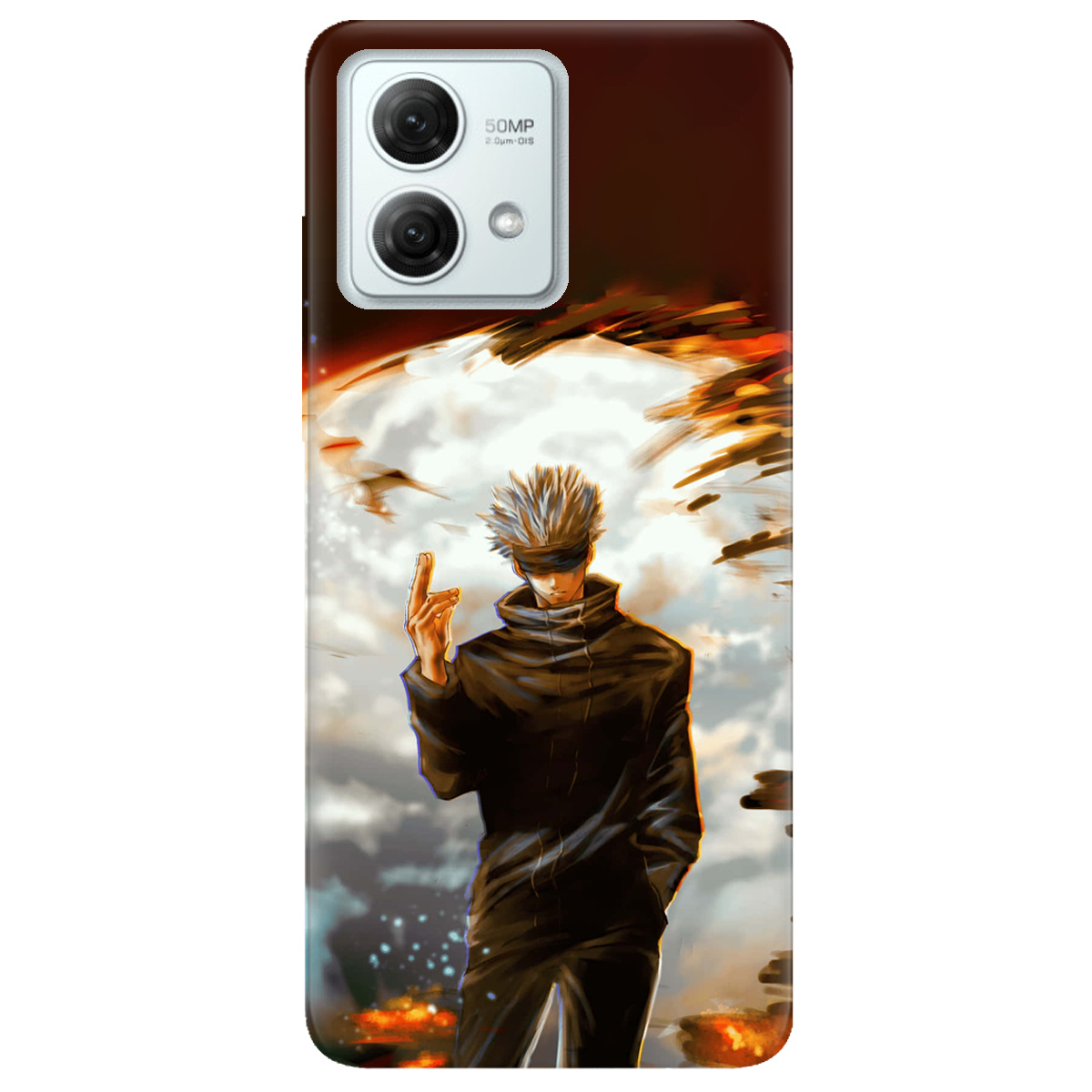 Чехол для Motorola G84 In flames - фото 1 - Чехлы для телефонов