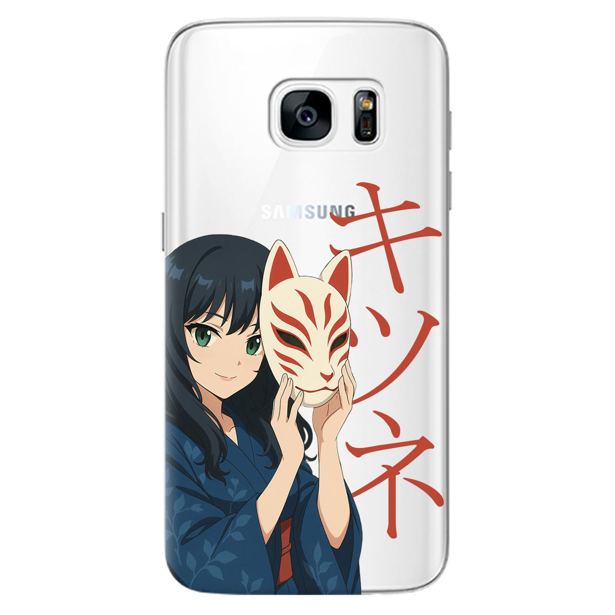 Чехол для Samsung Galaxy S7 Кітсуне - фото 1 - Чехлы для телефонов