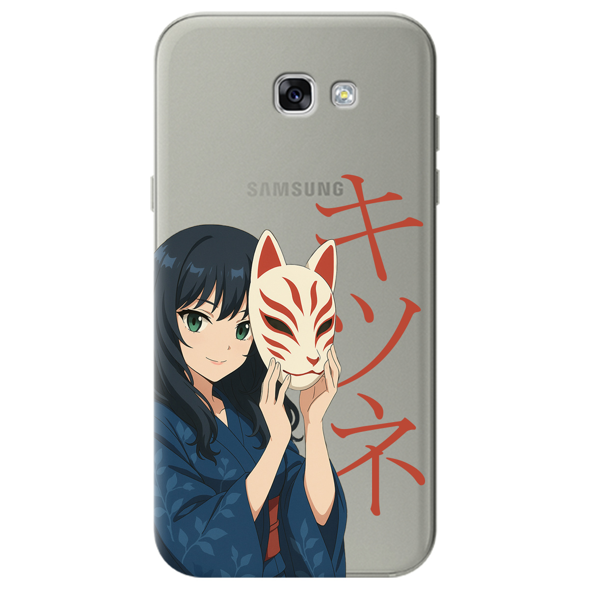 Чехол для Samsung Galaxy A7 2017 Кітсуне - фото 1 - Чехлы для телефонов