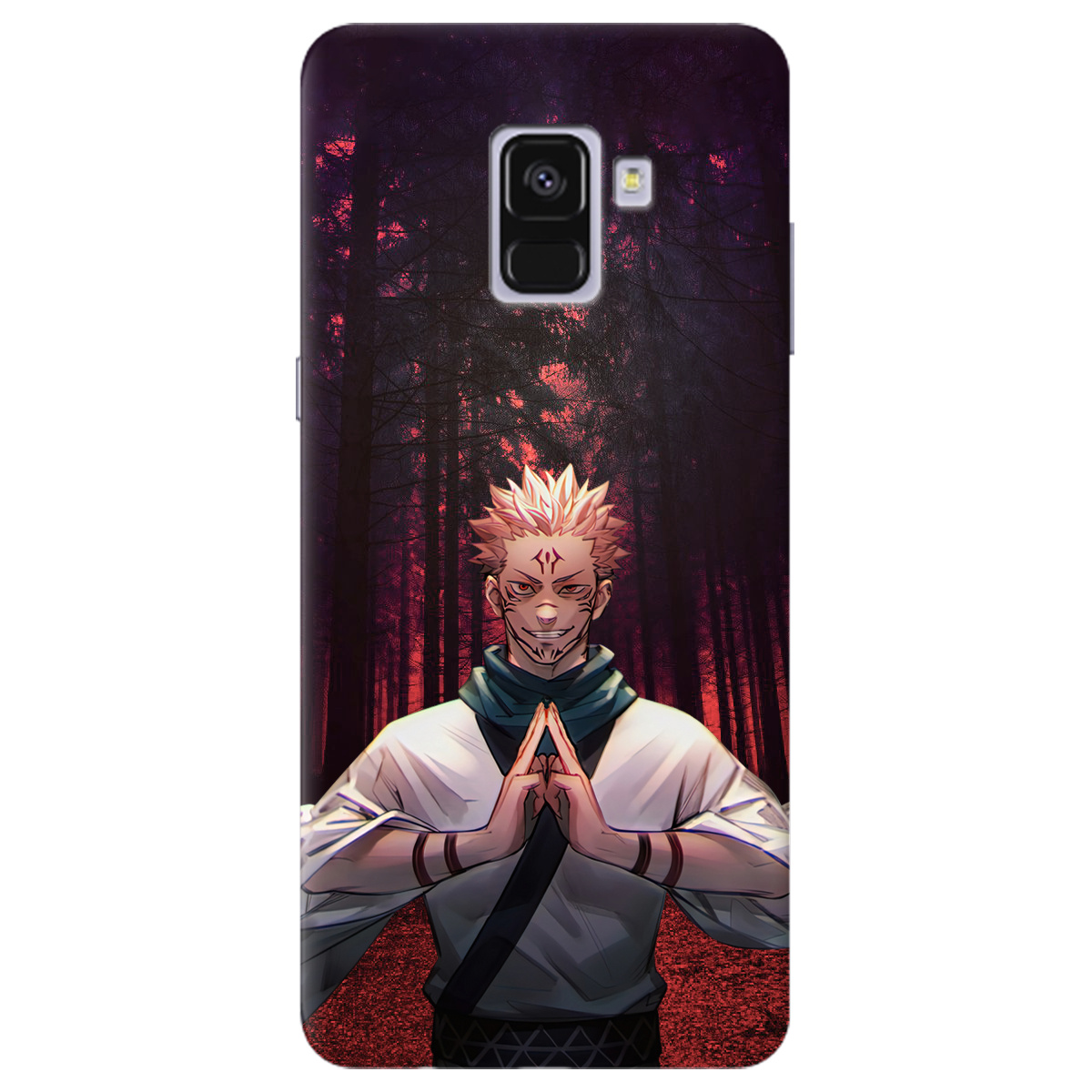 Чохол для Samsung Galaxy A8 2018 Сукуна - фото 1 Чохол для Samsung Galaxy A8 2018 Сукуна - фото 1 - Чохли для телефонів