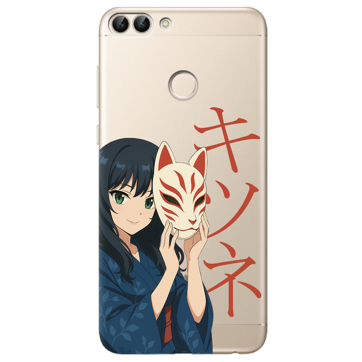 Чохол для Huawei P Smart Кітсуне - фото 1 - Чохли для телефонів