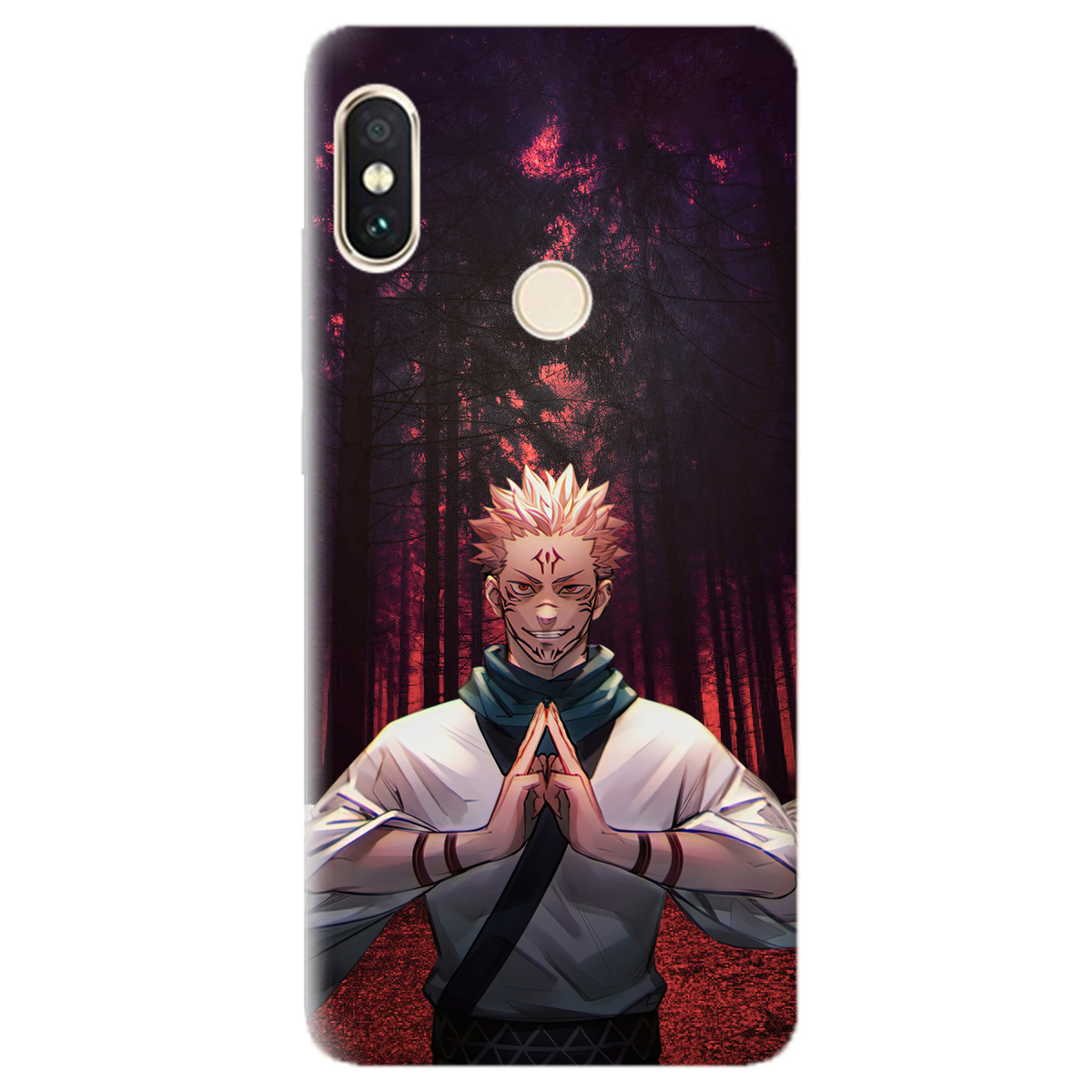 Чохол для Xiaomi Redmi Note 5 Сукуна - фото 1 - Чохли для телефонів