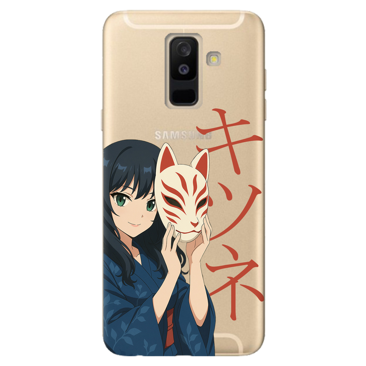 Чохол для Samsung Galaxy A6 Plus 2018 Кітсуне - фото 1 - Чохли для телефонів