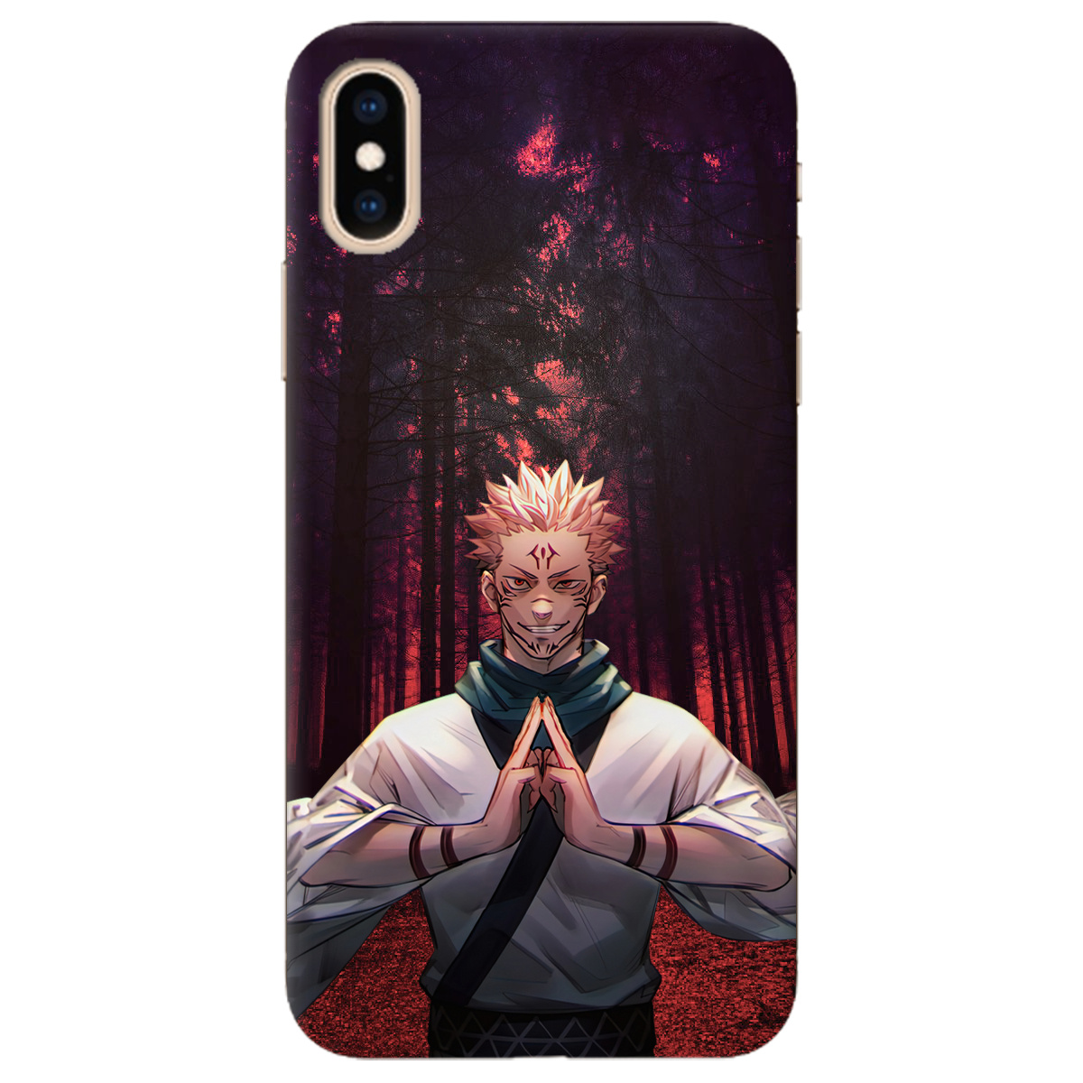 Чохол для Apple iPhone XS Сукуна - фото 1 - Чохли для телефонів