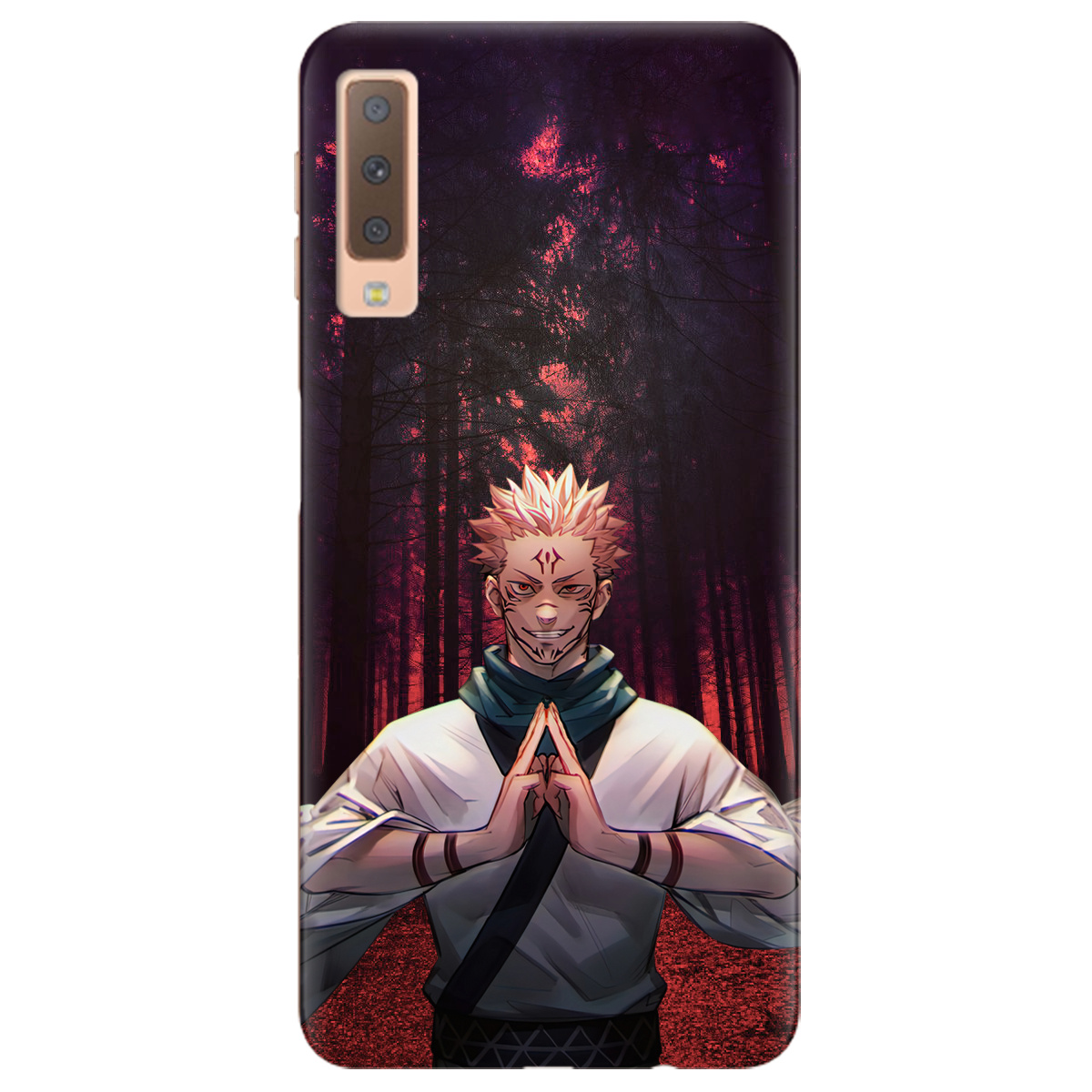 Чохол для Samsung Galaxy A7 2018 Сукуна - фото 1 - Чохли для телефонів