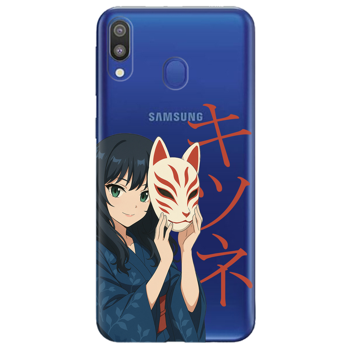 Чохол для Samsung Galaxy M20 Кітсуне - фото 1 - Чохли для телефонів