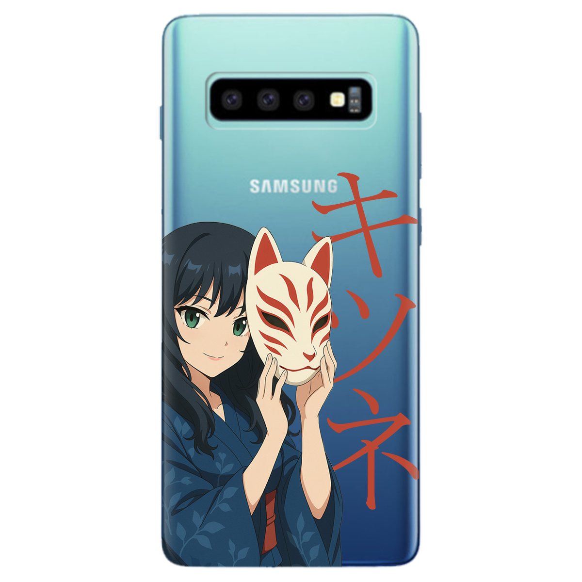 Чехол для Samsung Galaxy S10 Plus Кітсуне - фото 1 - Чехлы для телефонов