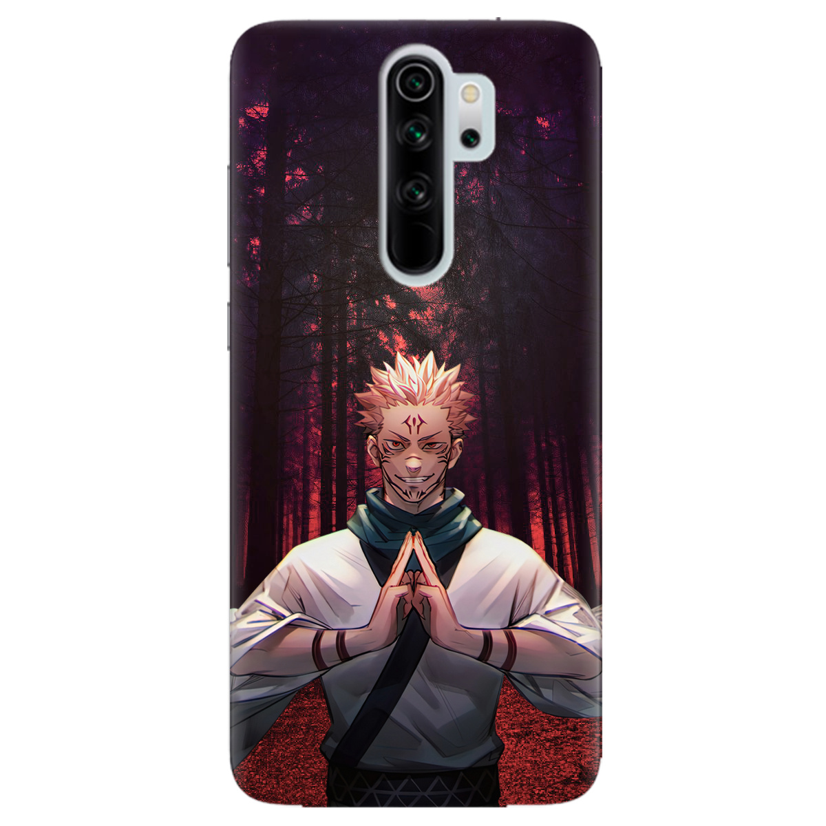 Чохол для Xiaomi Redmi Note 8 Pro Сукуна - фото 1 Чохол для Xiaomi Redmi Note 8 Pro Сукуна - фото 1 - Чохли для телефонів
