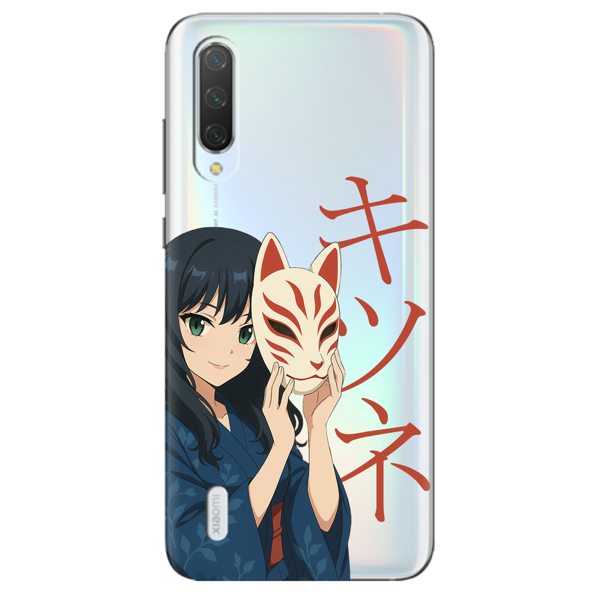 Чохол для Xiaomi Mi 9 Lite Кітсуне - фото 1 - Чохли для телефонів