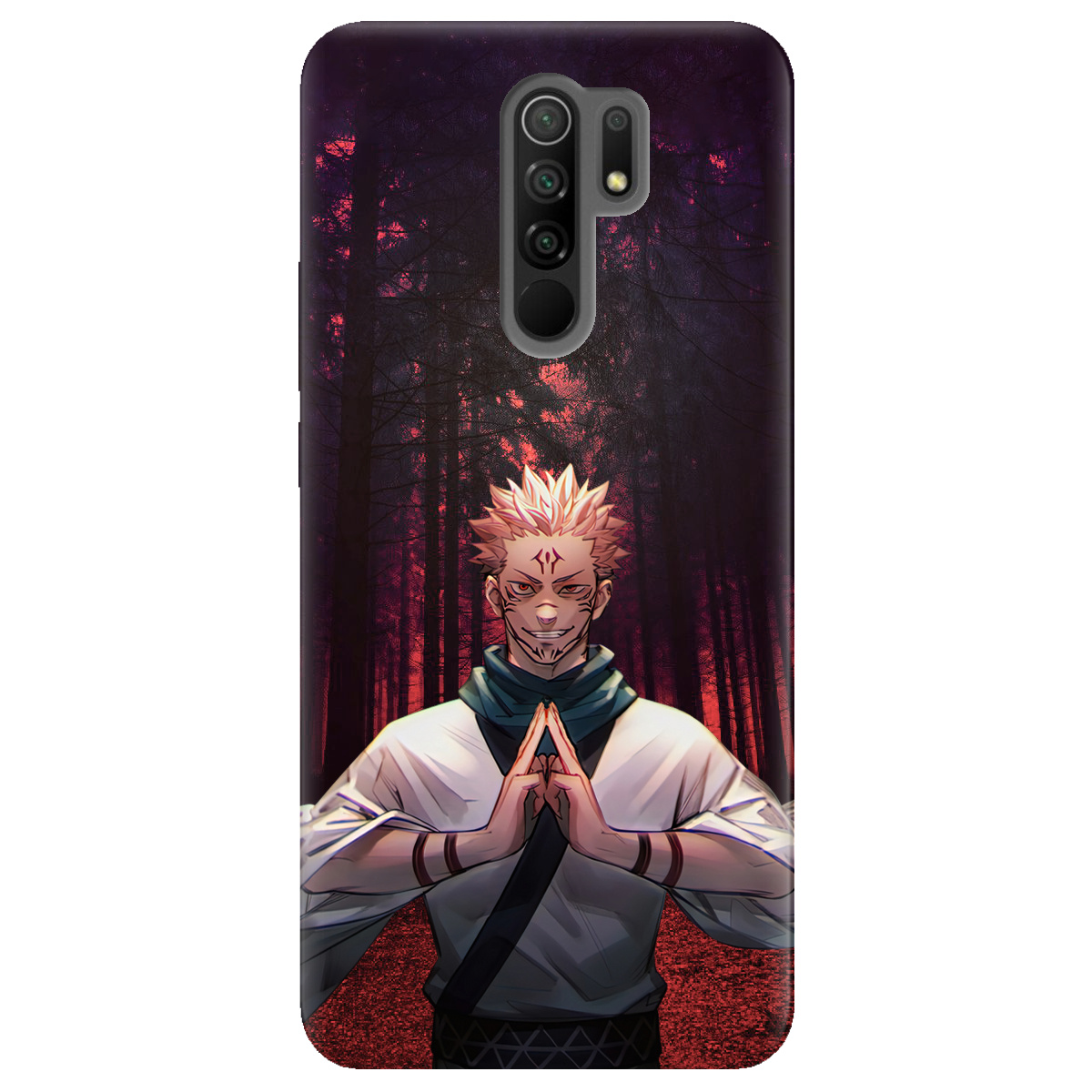 Чехол для Xiaomi Redmi 9 Сукуна - фото 1 - Чехлы для телефонов