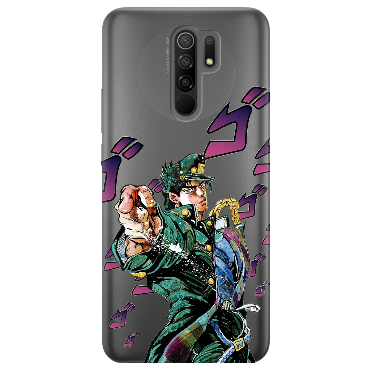 Чохол для Xiaomi Redmi 9 Джоджо - фото 1 - Чохли для телефонів