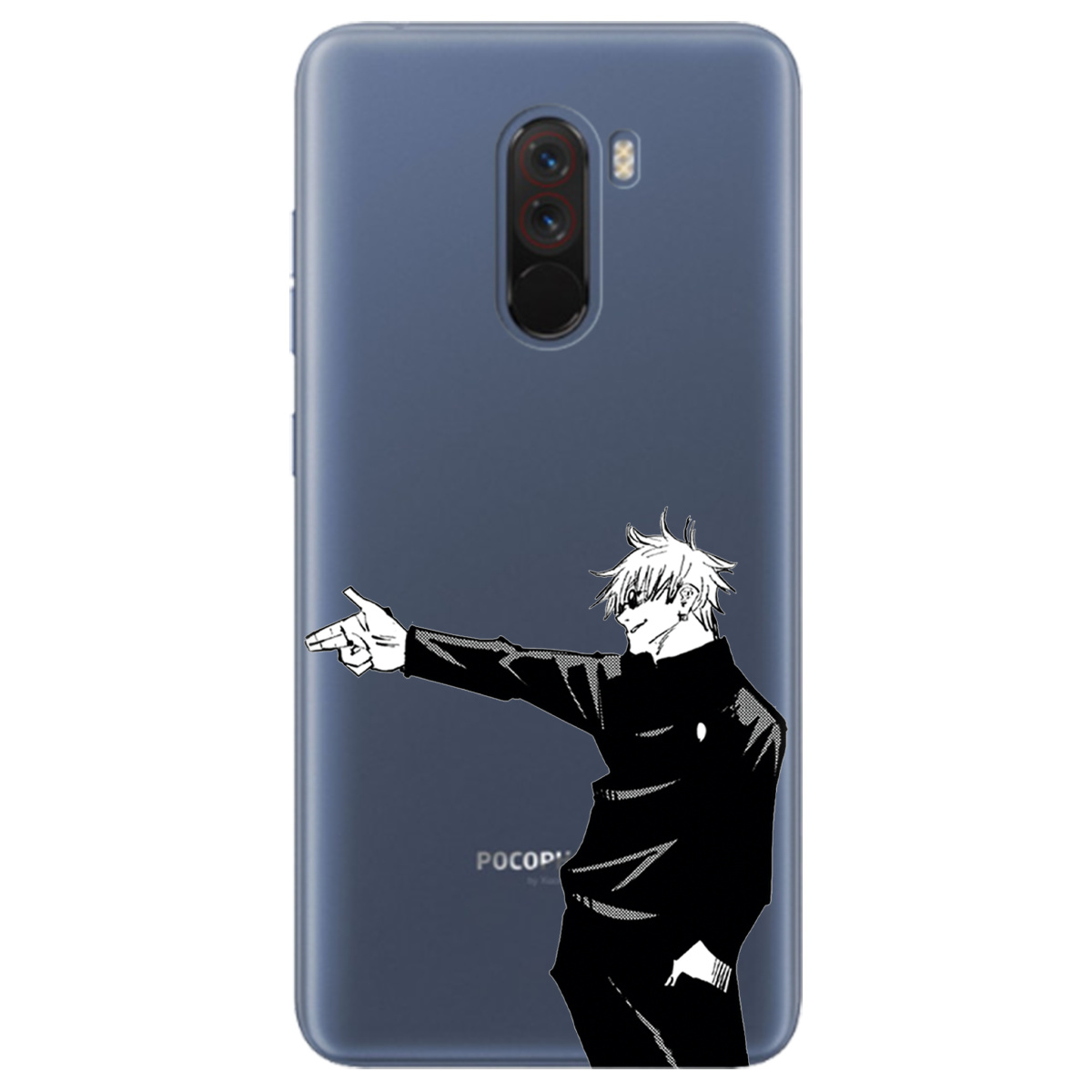 Чехол для Xiaomi Pocophone F1 Годжо Сатору - фото 1 - Чехлы для телефонов