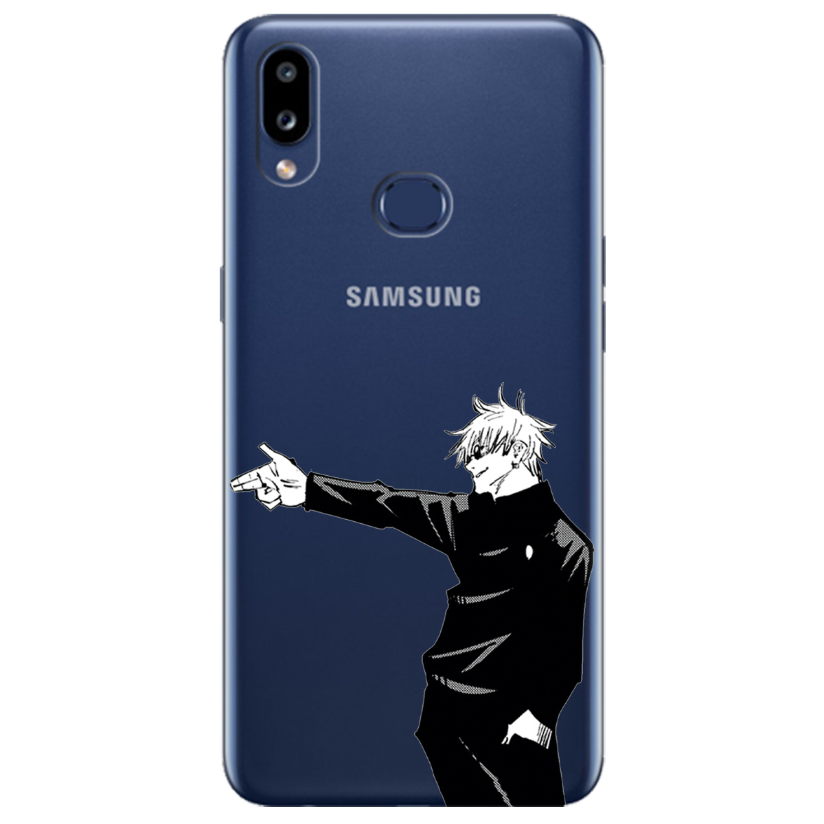 Чехол для Samsung Galaxy A10s Годжо Сатору - фото 1 - Чехлы для телефонов