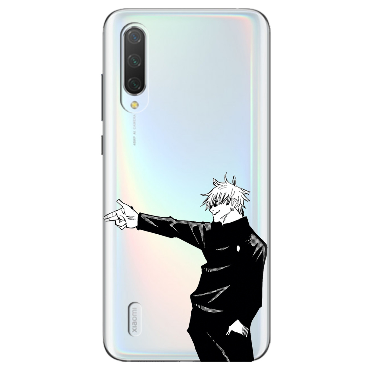 Чохол для Xiaomi Mi A3 Годжо Сатору - фото 1 - Чохли для телефонів