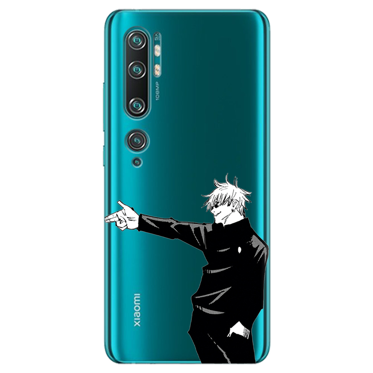 Чохол для Xiaomi Mi Note 10 Годжо Сатору - фото 1 - Чохли для телефонів