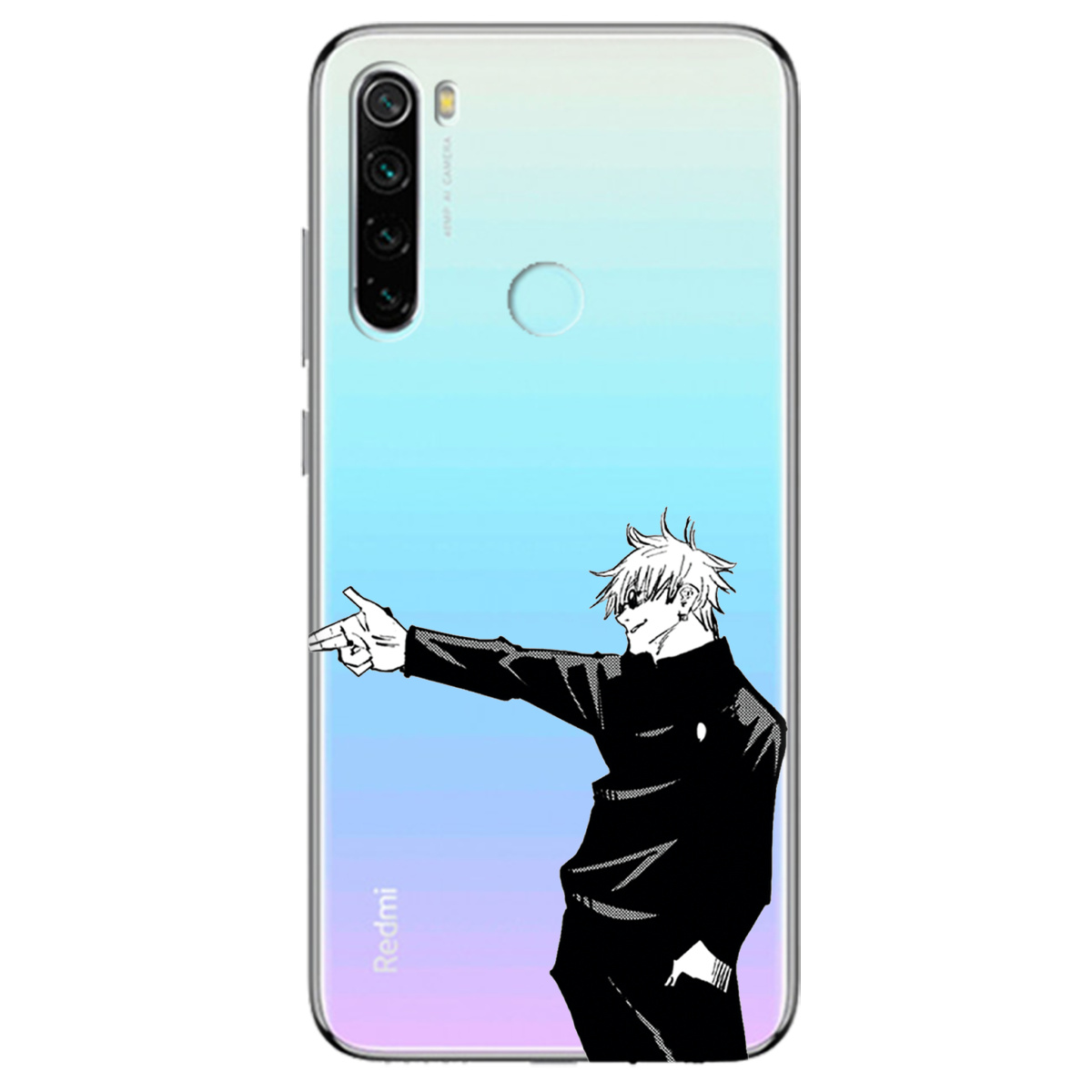 Чохол для Xiaomi Redmi Note 8T Годжо Сатору - фото 1 Чохол для Xiaomi Redmi Note 8T Годжо Сатору - фото 1 - Чохли для телефонів