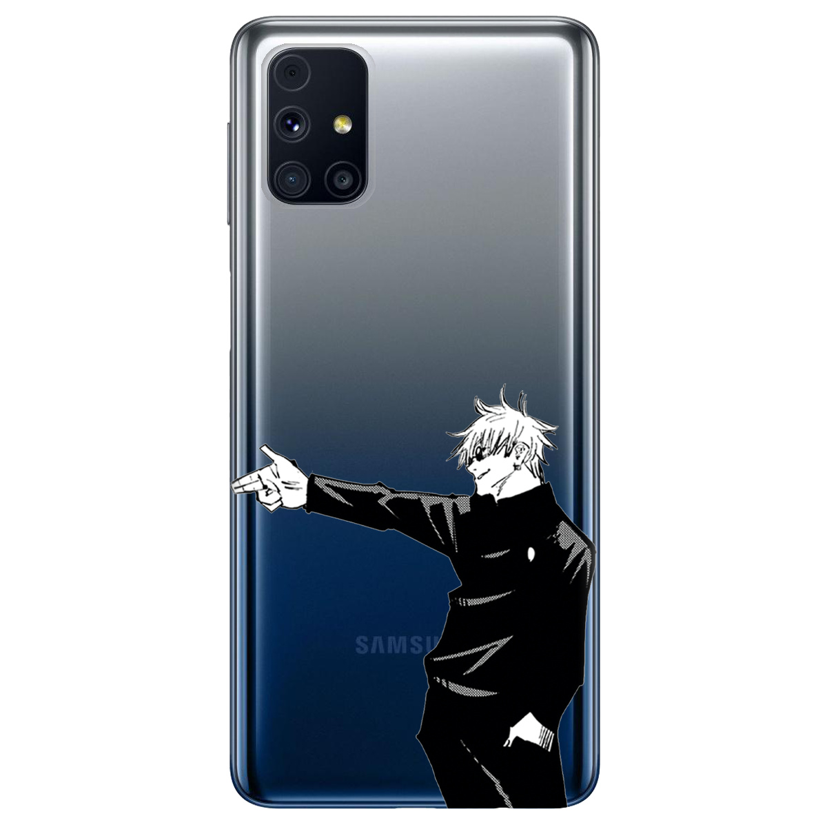 Чехол для Samsung Galaxy M31s Годжо Сатору - фото 1 Чехол для Samsung Galaxy M31s Годжо Сатору - фото 1 - Чехлы для телефонов
