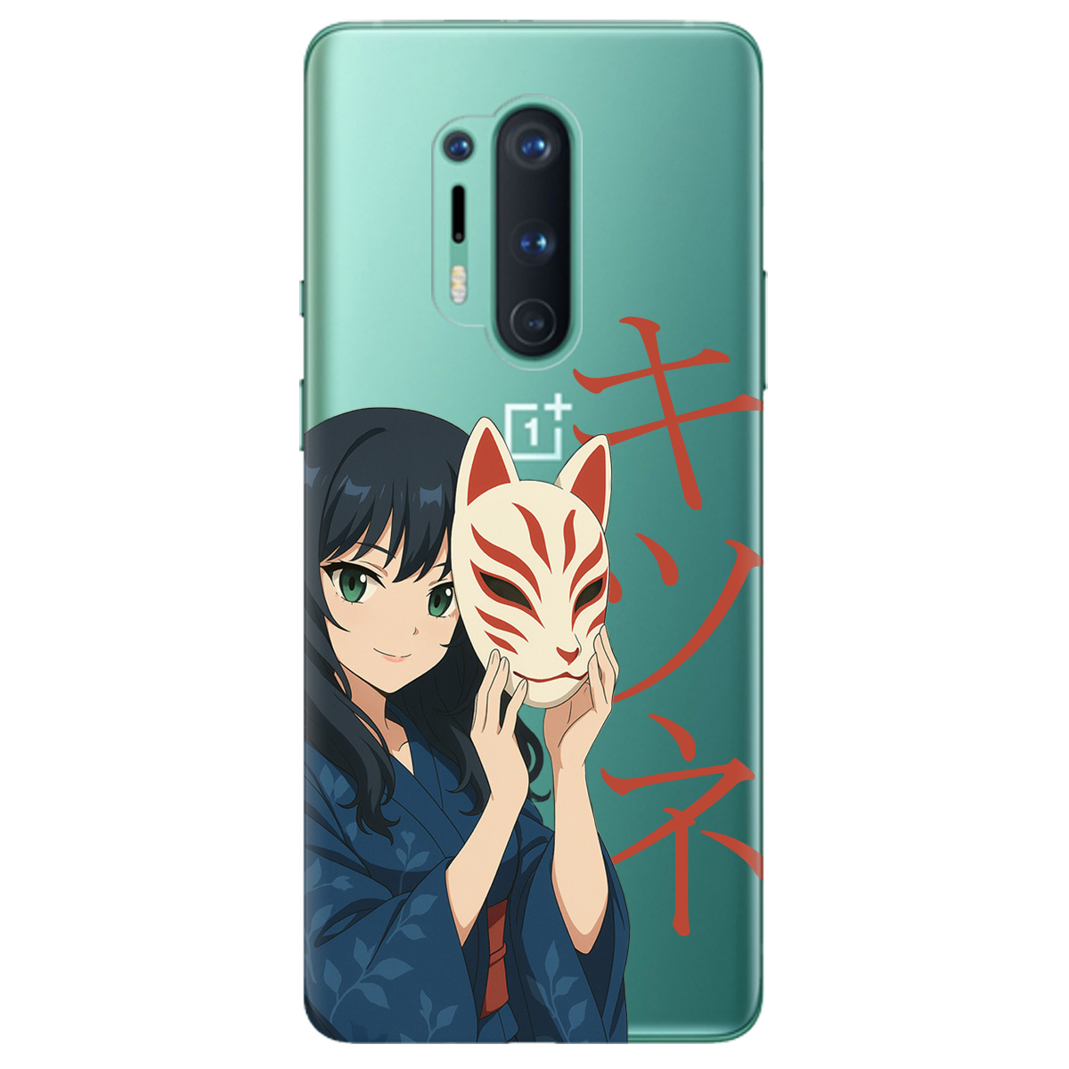 Чохол для OnePlus 8 Pro Кітсуне - фото 1 - Чохли для телефонів