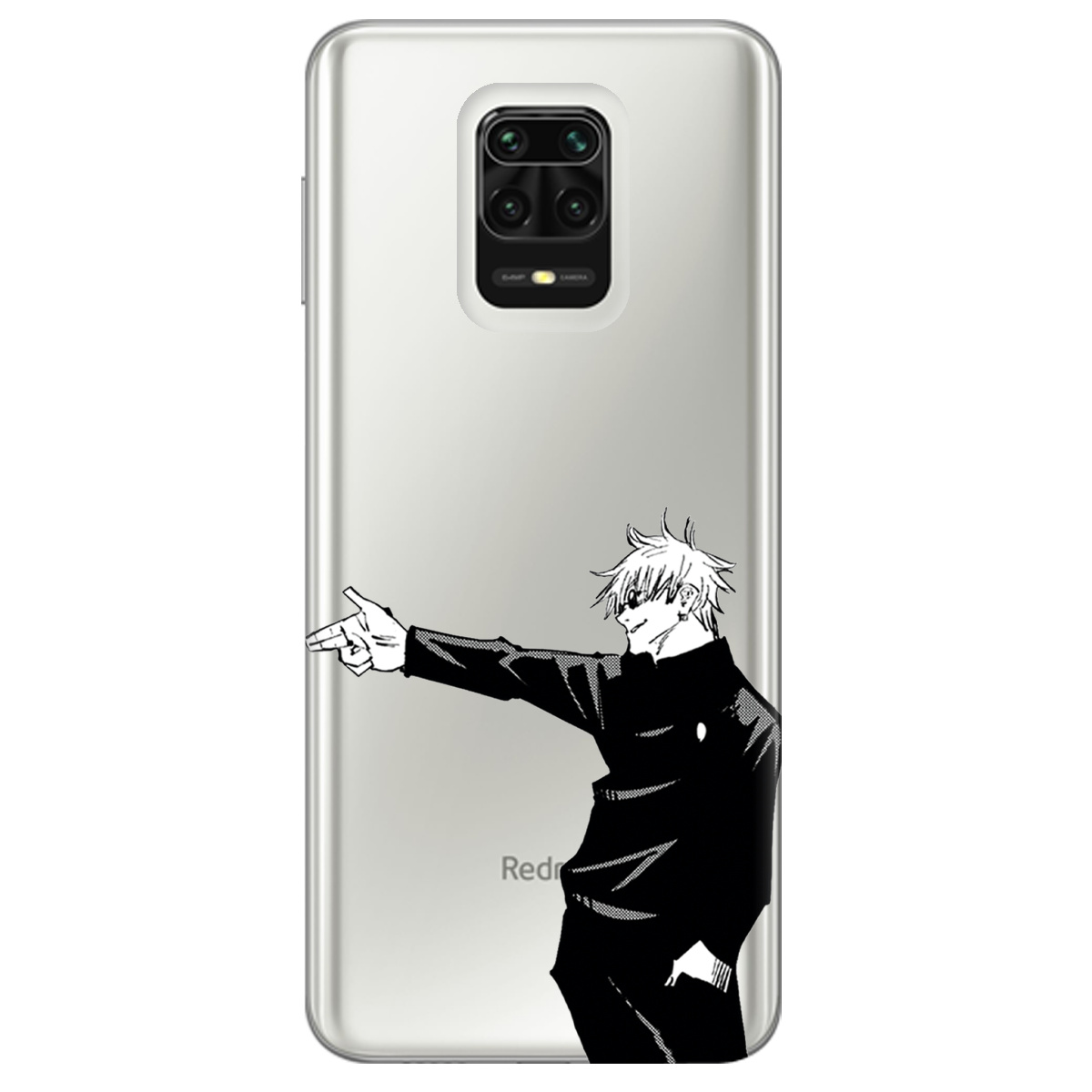 Чехол для Xiaomi Redmi Note 9s Годжо Сатору - фото 1 Чехол для Xiaomi Redmi Note 9s Годжо Сатору - фото 1 - Чехлы для телефонов