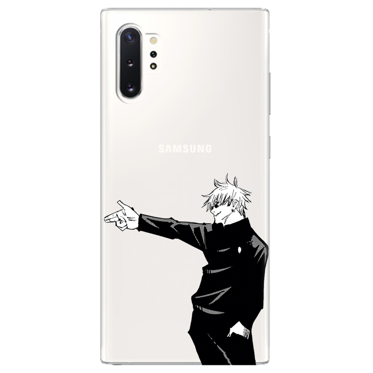 Чехол для Samsung Galaxy Note 10 Plus Годжо Сатору - фото 1 - Чехлы для телефонов
