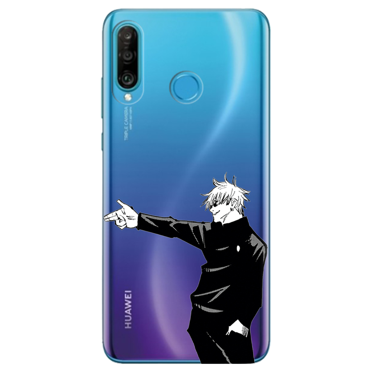 Чехол для Huawei P30 Lite Годжо Сатору - фото 1 - Чехлы для телефонов