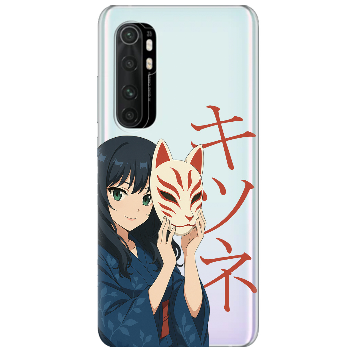 Чохол для Xiaomi Mi Note 10 Lite Кітсуне - фото 1 - Чохли для телефонів