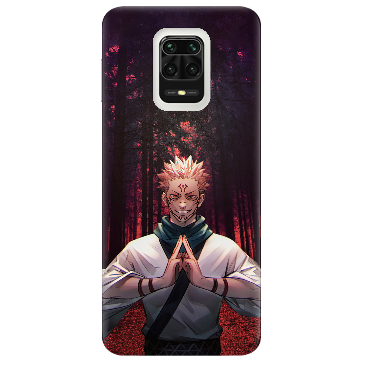 Чехол для Xiaomi Redmi Note 9s Сукуна - фото 1 - Чехлы для телефонов