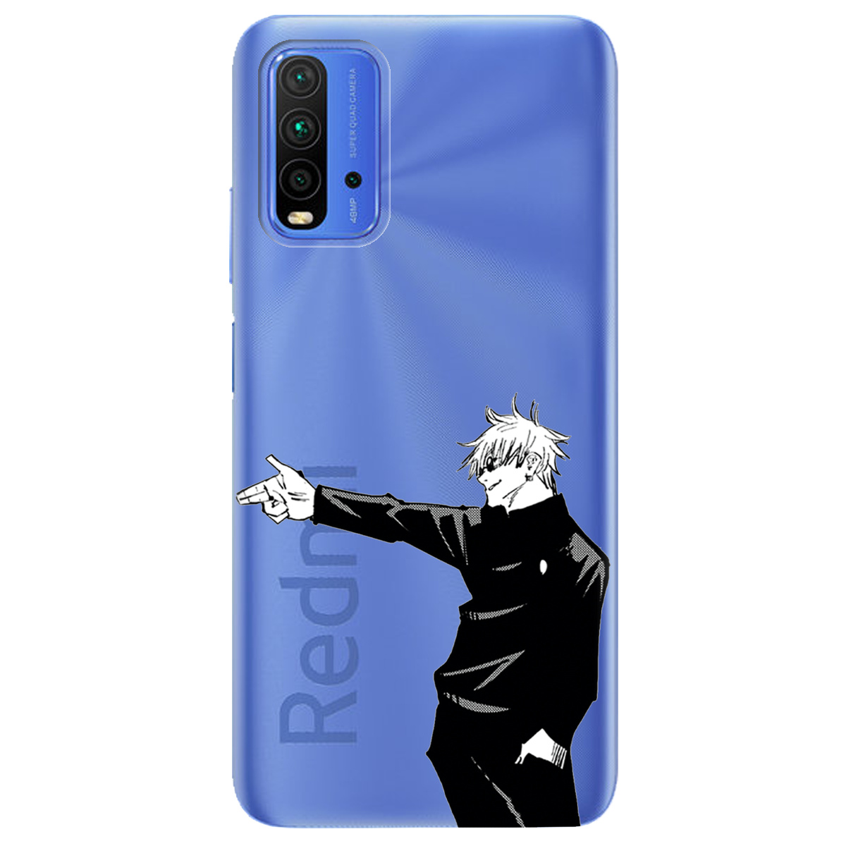 Чохол для Xiaomi Redmi 9T Годжо Сатору - фото 1 - Чохли для телефонів