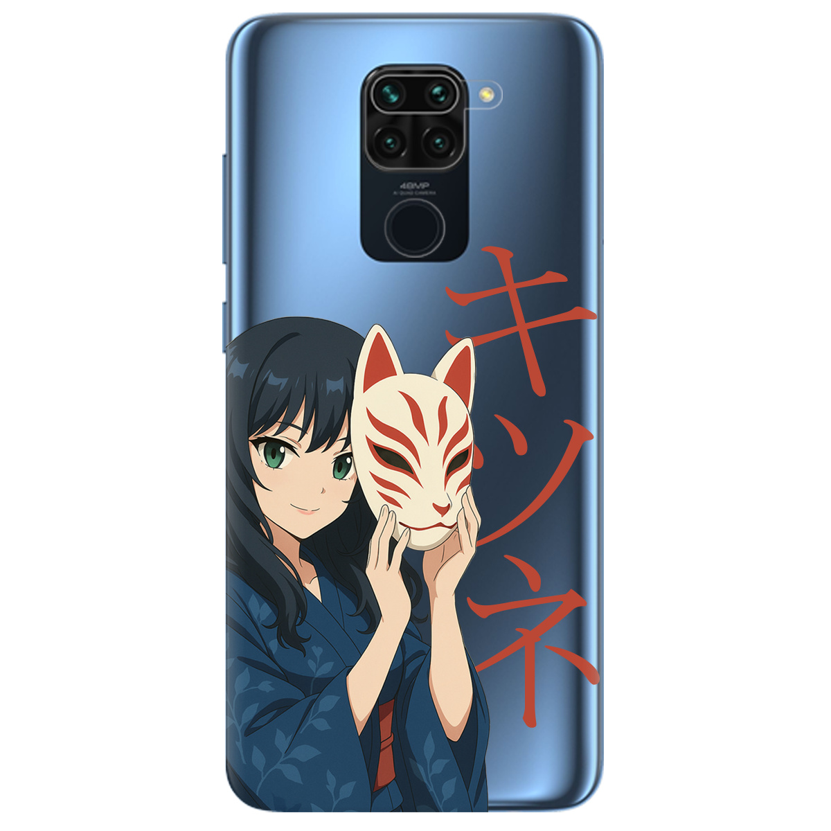 Чехол для Xiaomi Redmi Note 9 Кітсуне - фото 1 - Чехлы для телефонов
