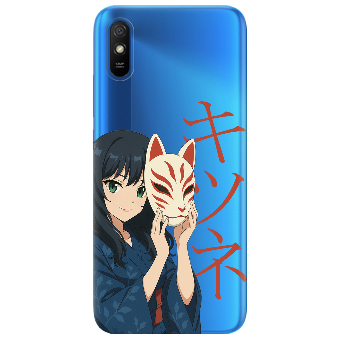 Чехол для Xiaomi Redmi 9A Кітсуне - фото 1 - Чехлы для телефонов