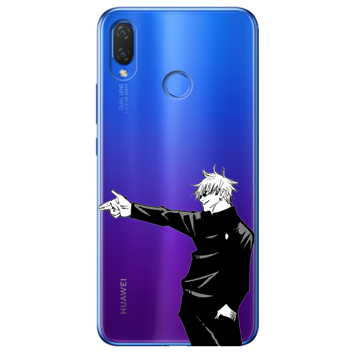 Чохол для Huawei P Smart Plus Годжо Сатору - фото 1 - Чохли для телефонів