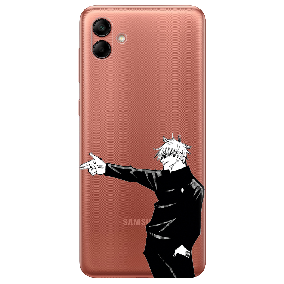 Чехол для Samsung Galaxy A04 Годжо Сатору - фото 1 Чехол для Samsung Galaxy A04 Годжо Сатору - фото 1 - Чехлы для телефонов