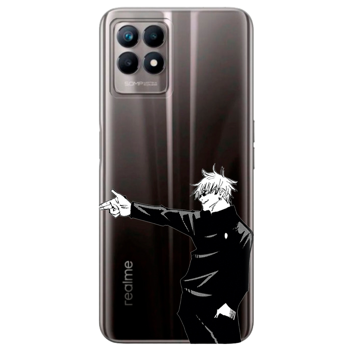 Чехол для Realme 8i Годжо Сатору - фото 1 - Чехлы для телефонов