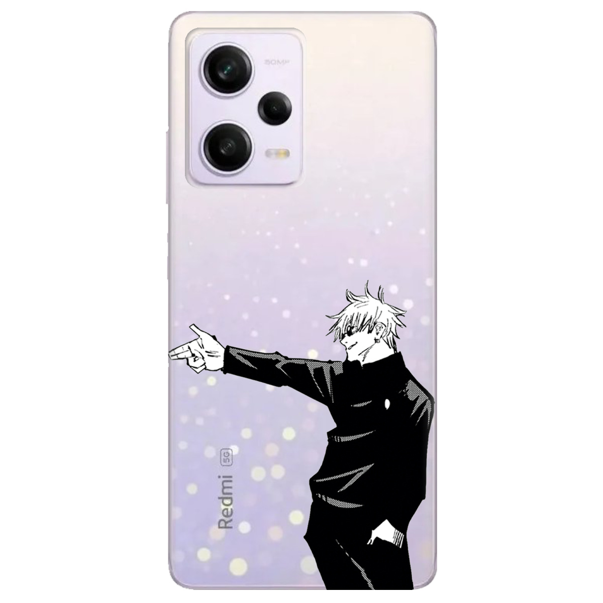 Чохол для Xiaomi Redmi Note 12 Pro 5G Годжо Сатору - фото 1 - Чохли для телефонів