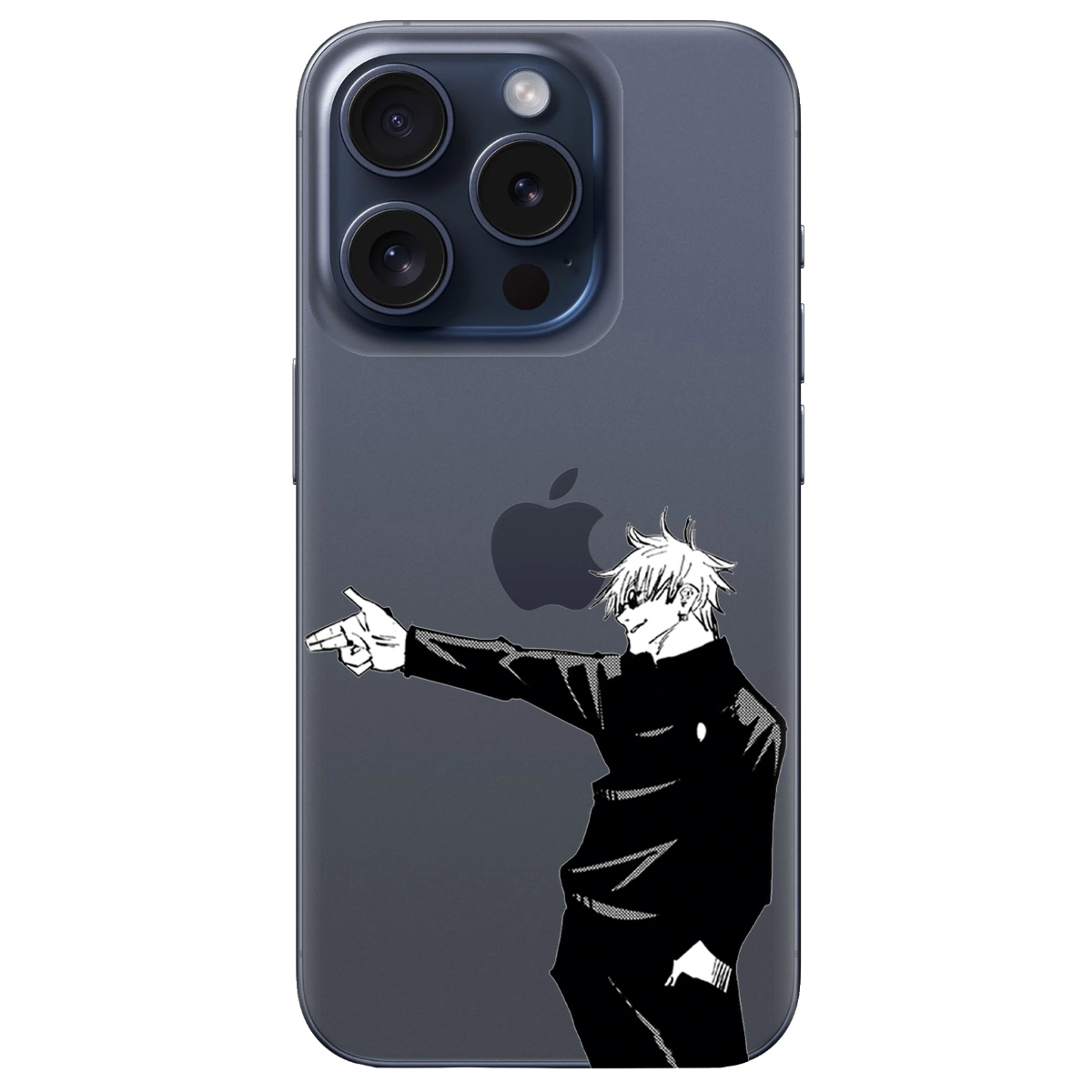 Чохол для Apple iPhone 15 Pro Годжо Сатору - фото 1 - Чохли для телефонів