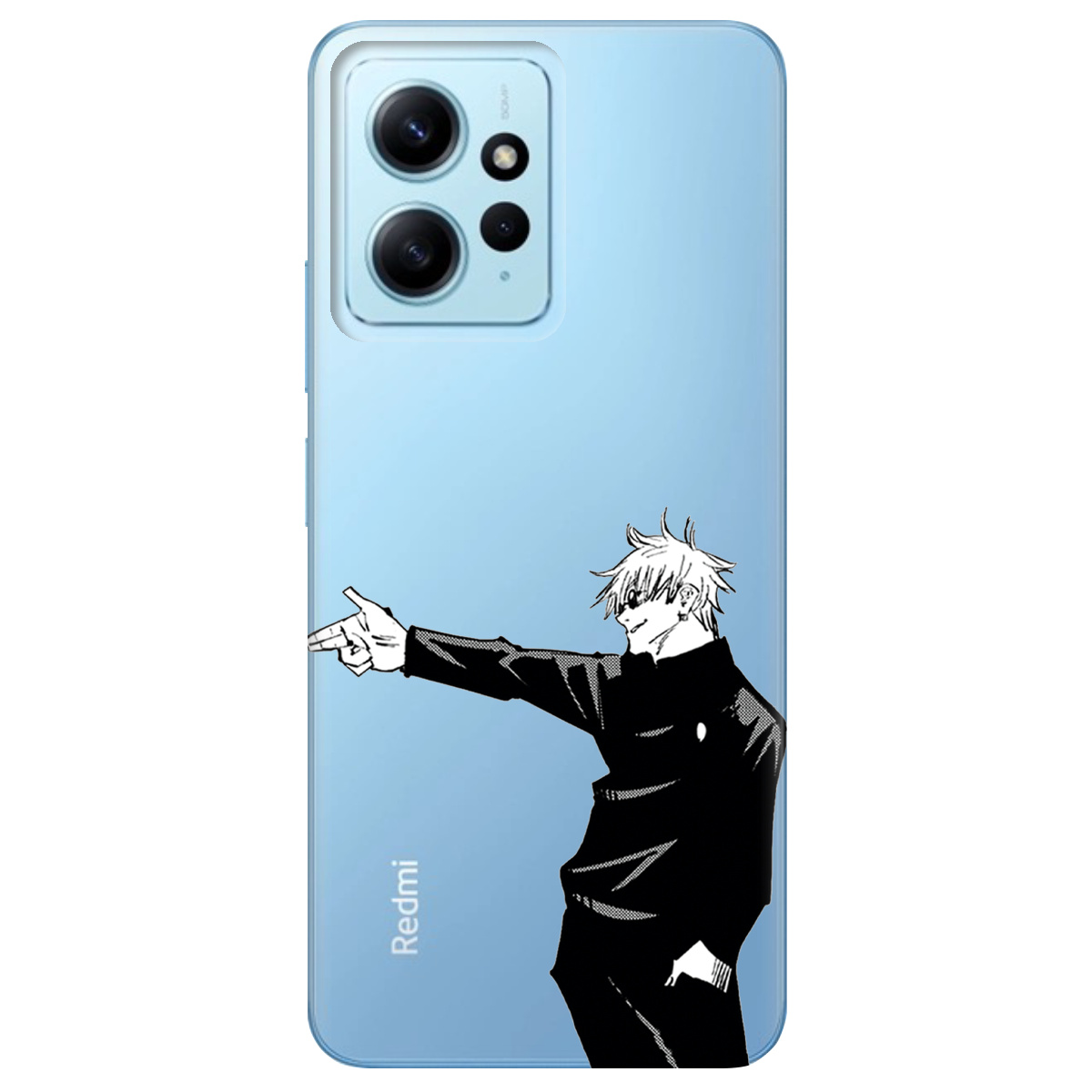 Чохол для Xiaomi Redmi Note 12 4G Годжо Сатору - фото 1 - Чохли для телефонів