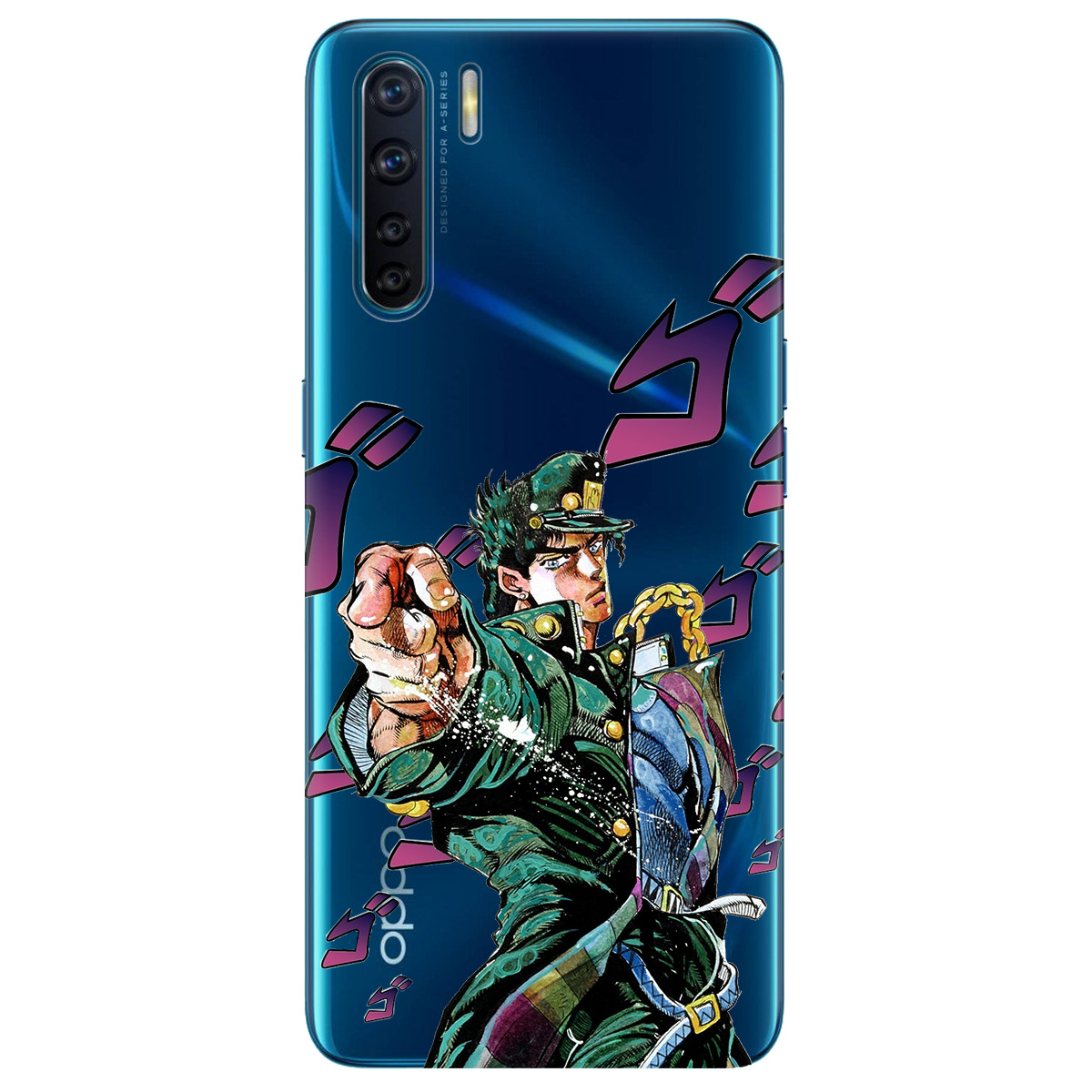 Чехол для Oppo Reno 3 Джоджо - фото 1 Чехол для Oppo Reno 3 Джоджо - фото 1 - Чехлы для телефонов