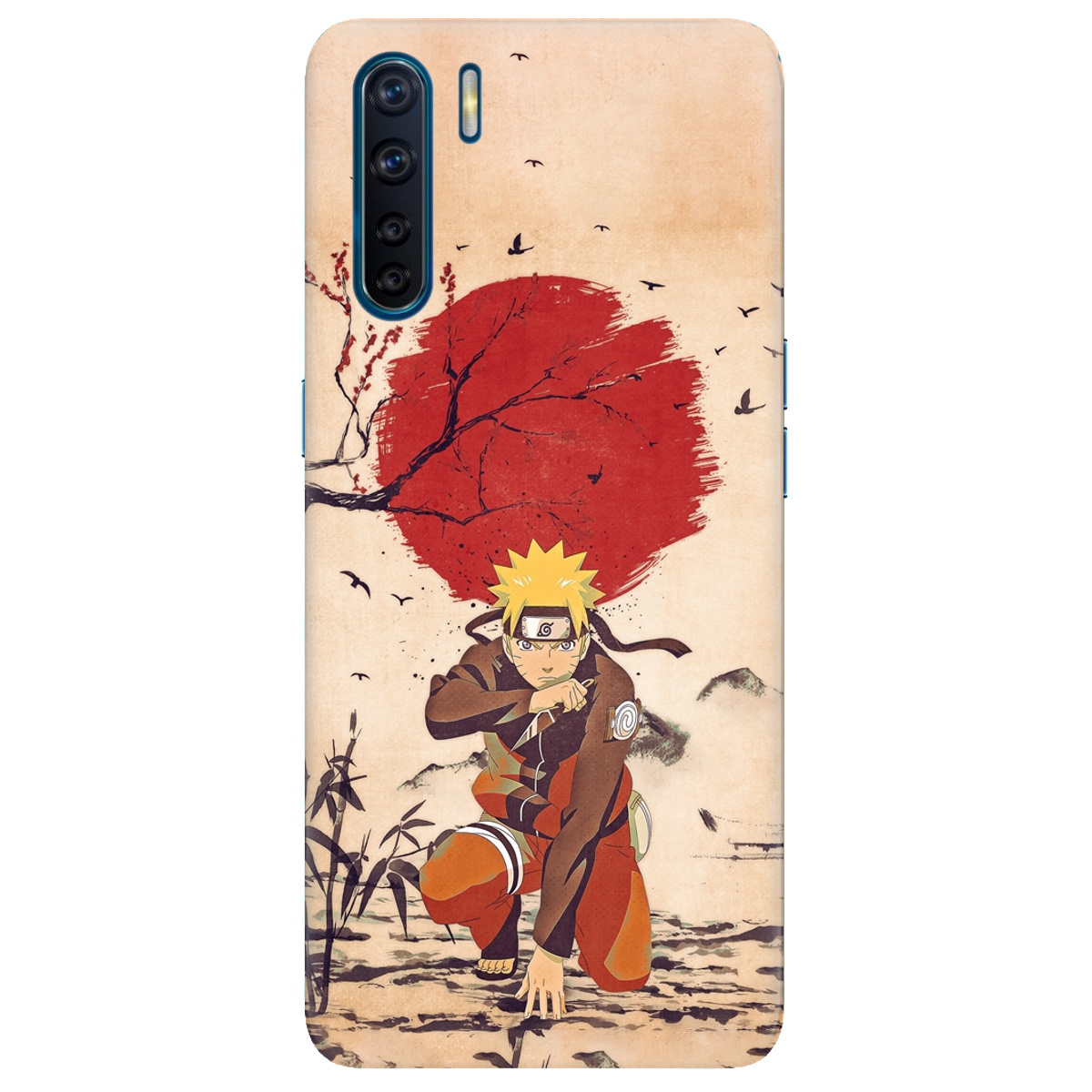 Чехол для Oppo A91 Наруто - фото 1 - Чехлы для телефонов