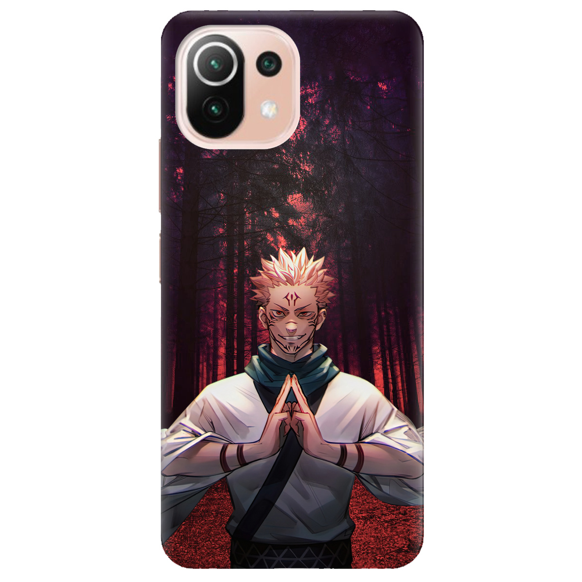 Чохол для Xiaomi Mi 11 lite Сукуна - фото 1 - Чохли для телефонів